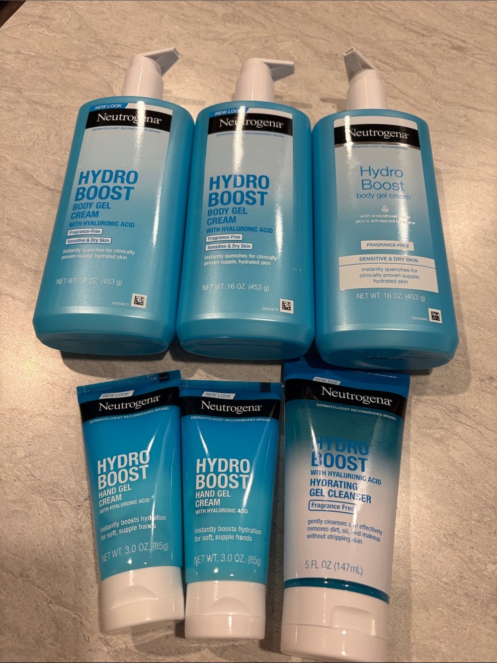 Neutrogena Hydro Boost Body Gel Cream — Blue